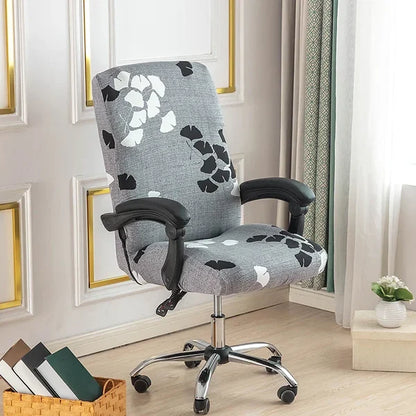 One Piece Printed Office Chair Cover