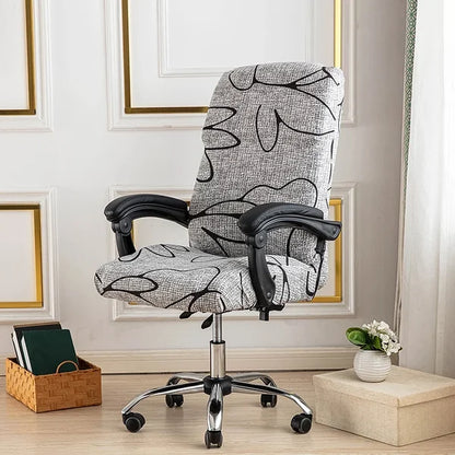 One Piece Printed Office Chair Cover