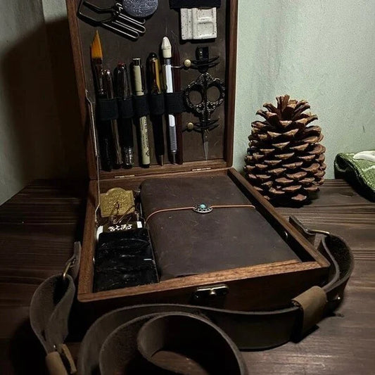 Writers Messenger Wood Box