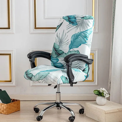 One Piece Printed Office Chair Cover